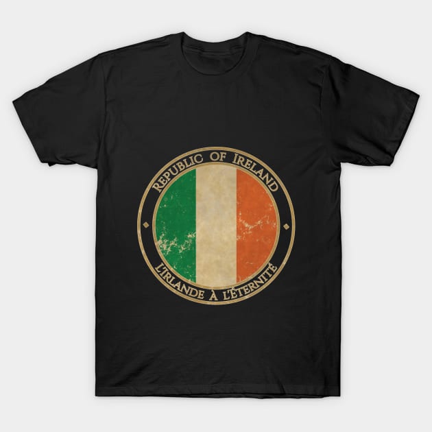 Vintage Ireland Europe European EU Flag T-Shirt by DragonXX